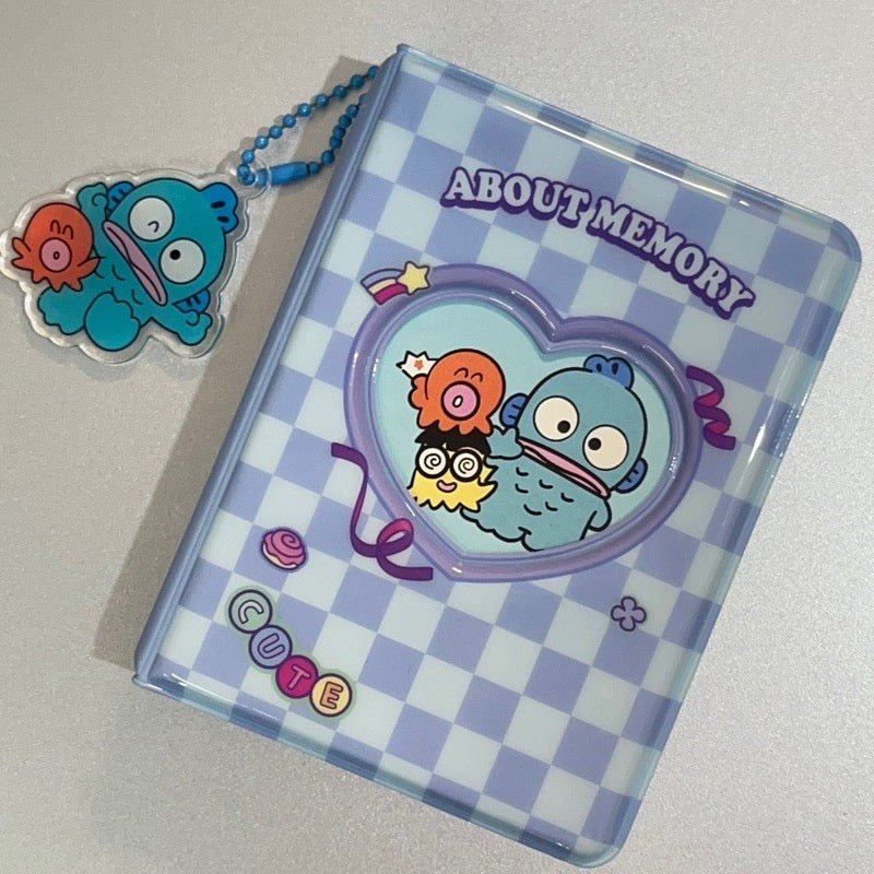 Japan Sanrio Mini Album Keychain - Hangyodon