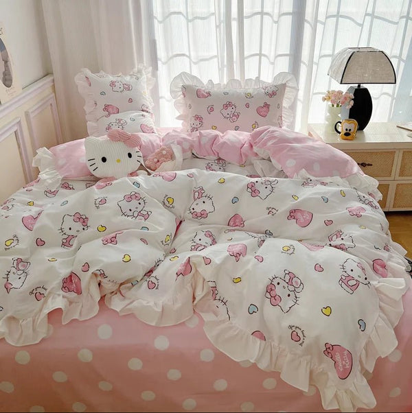 Hello kitty shops bed sheets