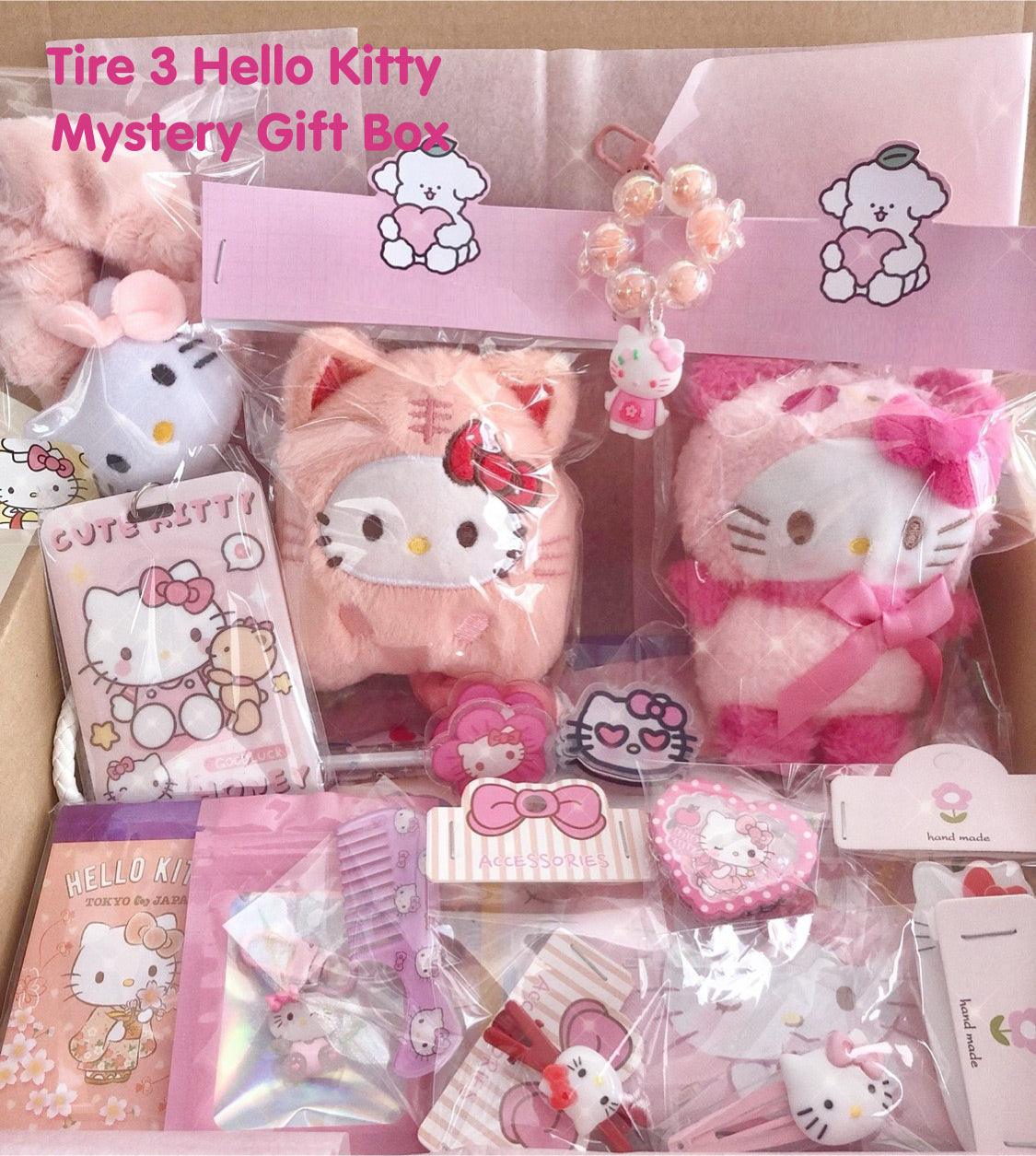 Hello Kitty Mystery Surprise Box  Hello Kitty Plush Toy Christmas - Sanrio  Genuine - Aliexpress