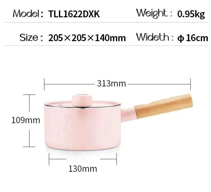 Hello Kitty Stainless Steel Milk Pan - In Kawaii Shop <span style="background-color:rgb(246,247,248);color:rgb(28,30,33);"> Hello Kitty Stainless Steel Milk Pan , Pot and Pan , Joyoung , sanrio , www.inkawaiishop.com </span>