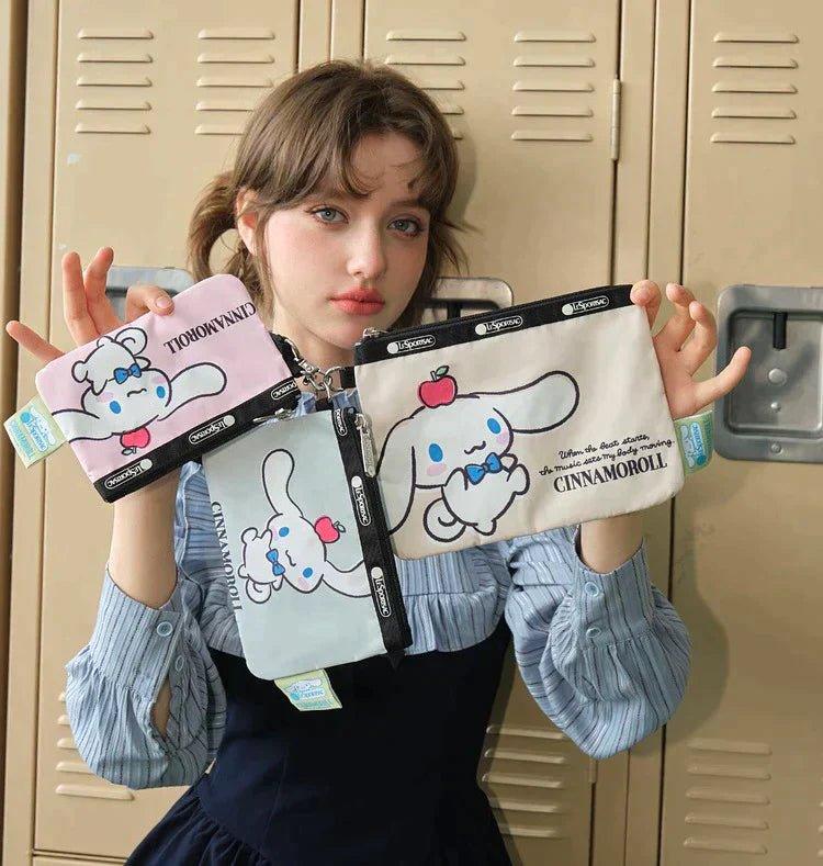 LeSportsac Sanrio Cinnamoroll 3 in 1 Organizer Pouch Set In