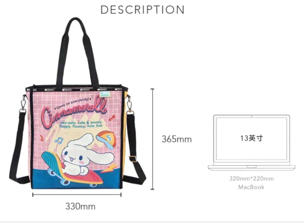 LeSportsac Cinnamoroll Vintage Modern Tote Bag - In Kawaii Shop <span style="background-color:rgb(246,247,248);color:rgb(28,30,33);"> LeSportsac Cinnamoroll Vintage Modern Tote Bag , Tote Bag , LeSportsac , sanrio , www.inkawaiishop.com </span>