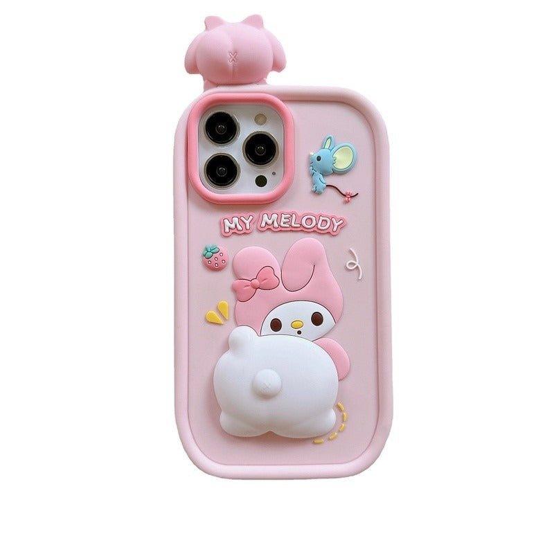 My Melody Stress-Relief 3D Phone Case In Kawaii Shop My Melody Stress-Relief 3D Phone Case In Kawaii Shop