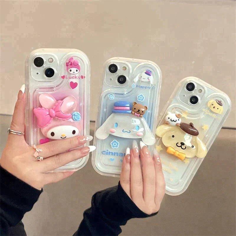 Iphone Kawaii Phone Charms Sanrio Big Charm Phone Case In Kawaii Shop Iphone Kawaii Phone Charms Sanrio Big Charm Phone Case In Kawaii Shop