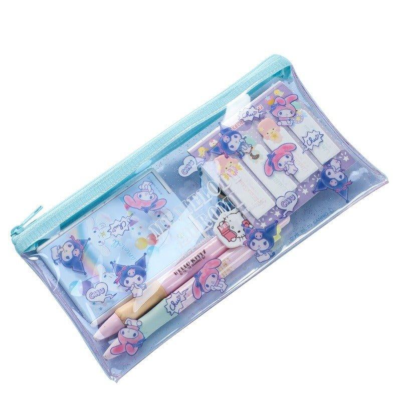 Sanrio Character Clear Pouch - In Kawaii Shop <span style="background-color:rgb(246,247,248);color:rgb(28,30,33);"> Sanrio Character Clear Pouch , pencil case , sanrio , sanrio, stationary , www.inkawaiishop.com </span>