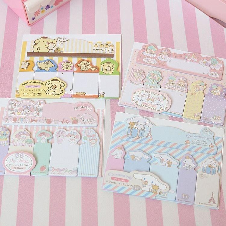 Sanrio Character Sticky Notes - In Kawaii Shop <span style="background-color:rgb(246,247,248);color:rgb(28,30,33);"> Sanrio Character Sticky Notes , Sticky Notes , sanrio , sanrio, stationary , www.inkawaiishop.com </span>