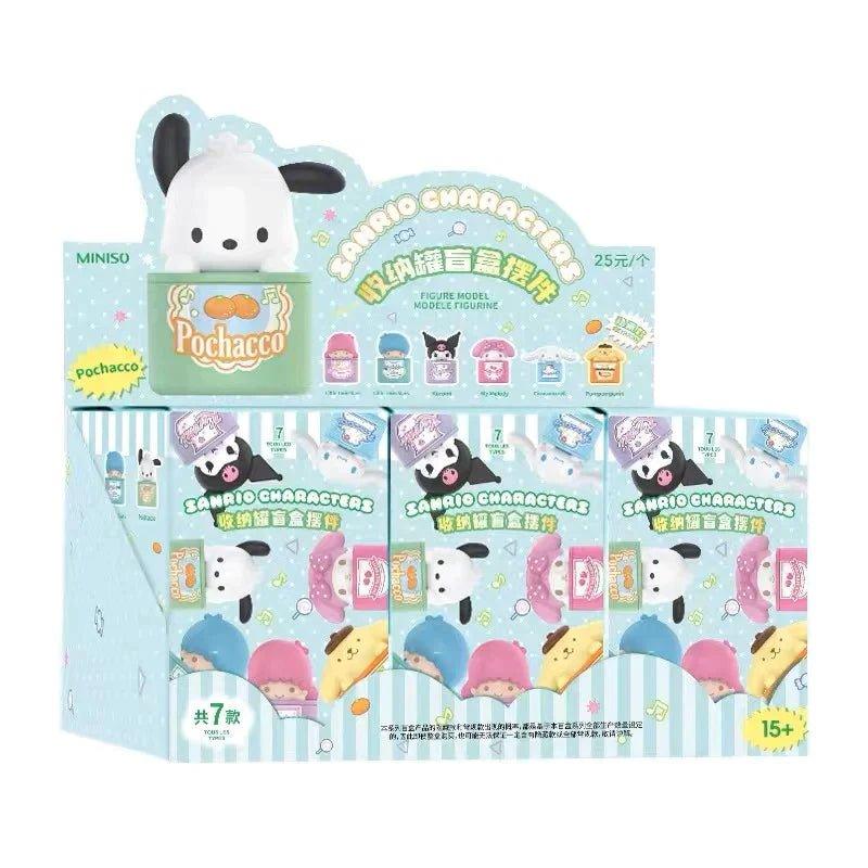 Sanrio Container Blind Box - In Kawaii Shop <span style="background-color:rgb(246,247,248);color:rgb(28,30,33);"> Sanrio Container Blind Box , blind box , miniso , Cinnamoroll, Kuromi, My Melody, Pochacco, Pompompurin, sanrio, Twin Stars , www.inkawaiishop.com </span>