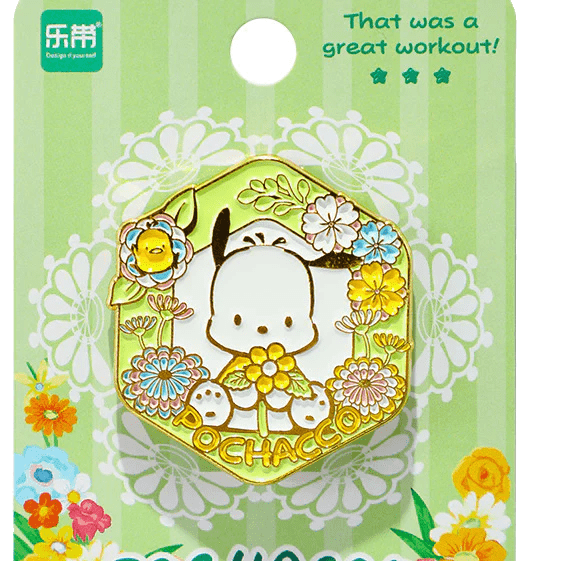 Sanrio Floral Pins - In Kawaii Shop <span style="background-color:rgb(246,247,248);color:rgb(28,30,33);"> Sanrio Floral Pins , Brooch , Ledai , sanrio , www.inkawaiishop.com </span>
