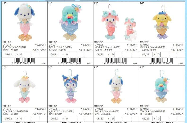 Sanrio Mermaid Plush/Keychain - In Kawaii Shop <span style="background-color:rgb(246,247,248);color:rgb(28,30,33);"> Sanrio Mermaid Plush/Keychain , , sanrio , PLUSHY, sanrio , www.inkawaiishop.com </span>