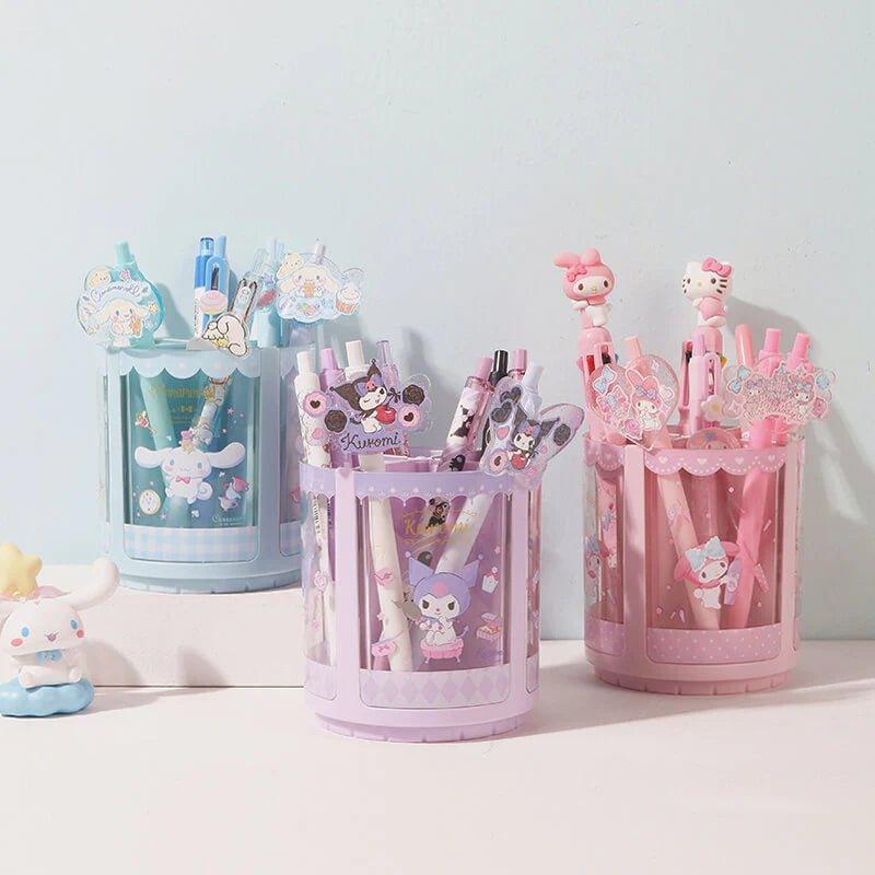 Sanrio Pen Carousel - In Kawaii Shop <span style="background-color:rgb(246,247,248);color:rgb(28,30,33);"> Sanrio Pen Carousel , Pen Holder , miniso , sanrio, stationary , www.inkawaiishop.com </span>
