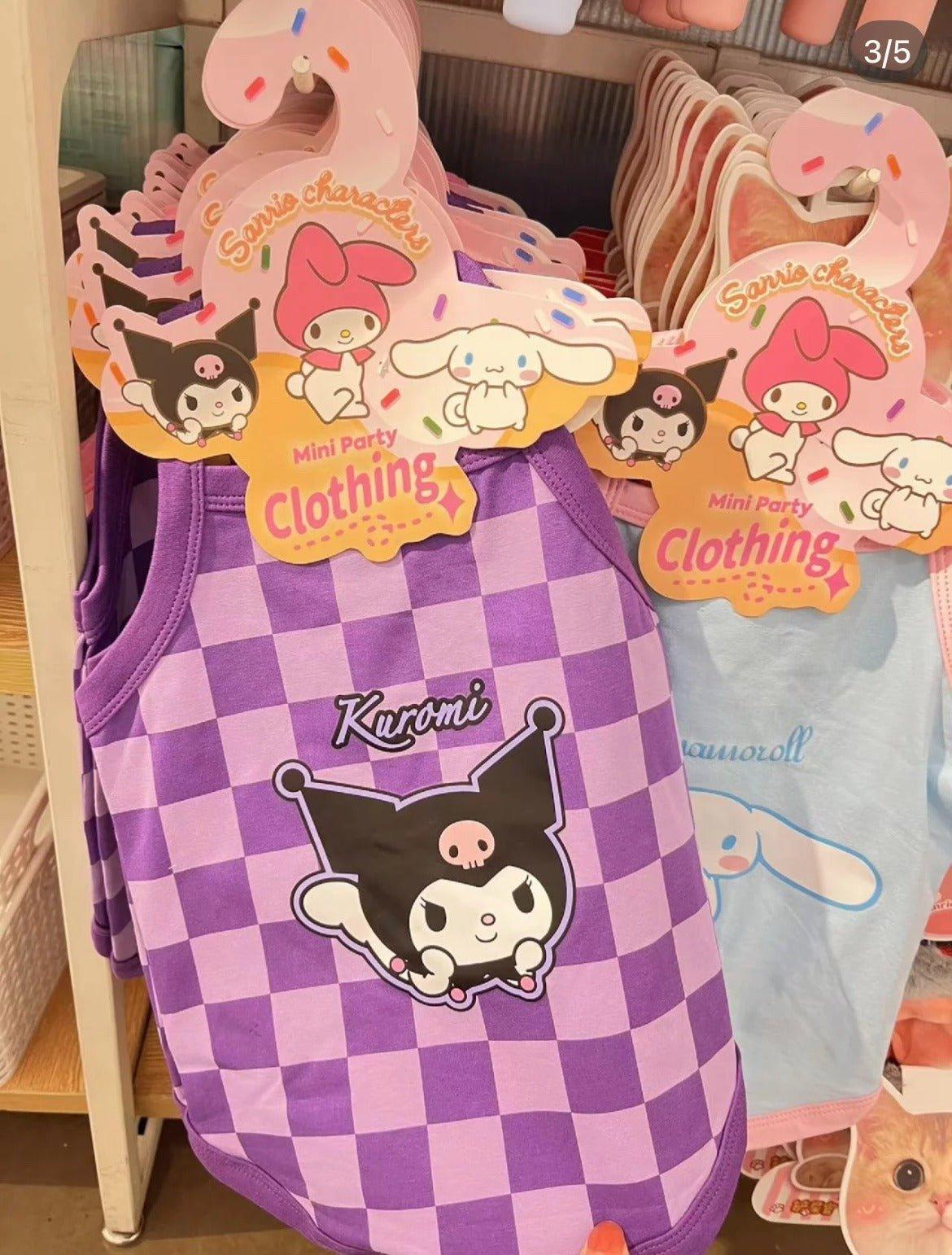 Sanrio Pet Apparel - In Kawaii Shop <span style="background-color:rgb(246,247,248);color:rgb(28,30,33);"> Sanrio Pet Apparel , Pet Apparel , miniso , sanrio , www.inkawaiishop.com </span>