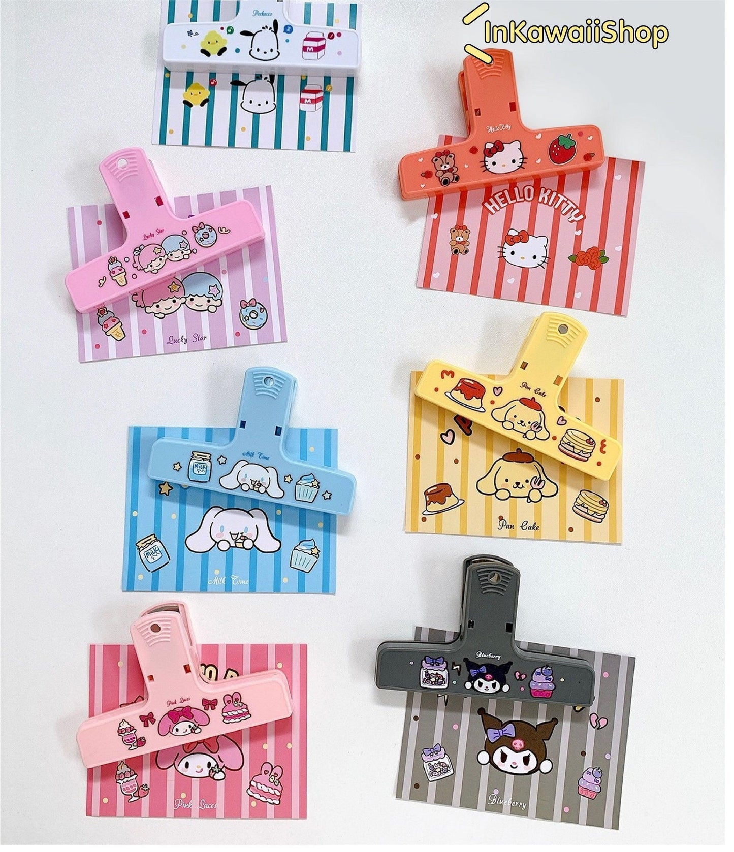 Sanrio Seal Clip - In Kawaii Shop <span style="background-color:rgb(246,247,248);color:rgb(28,30,33);"> Sanrio Seal Clip , Seal Clip , InKawaiiShop , sanrio, stationary , www.inkawaiishop.com </span>