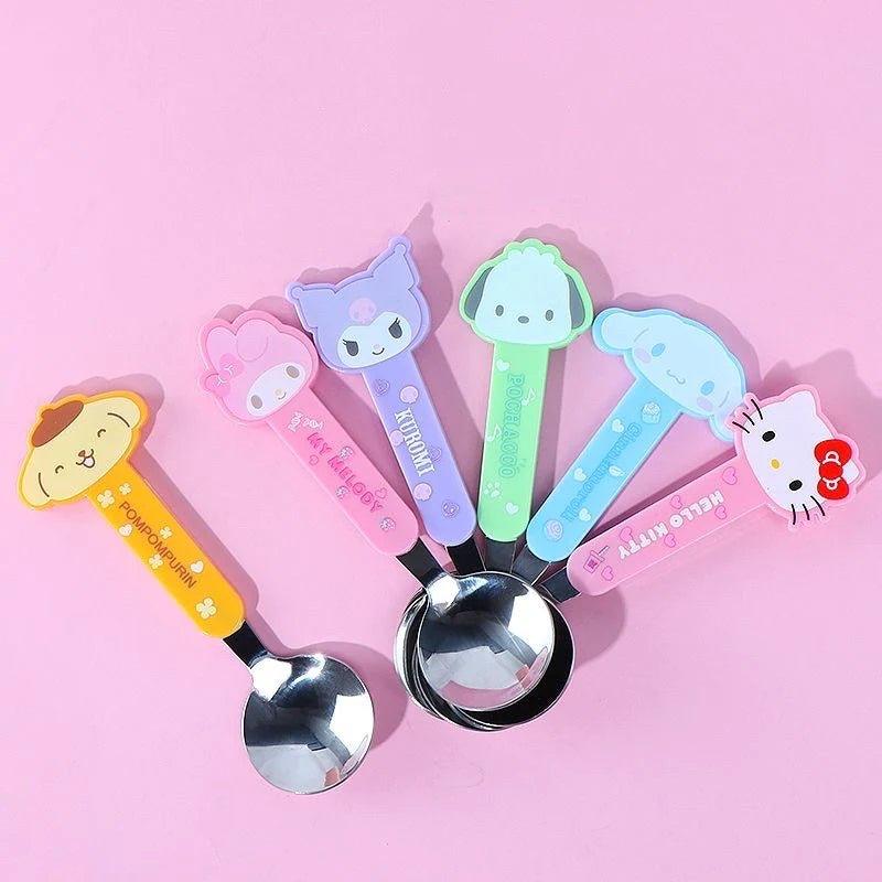 Sanrio Spoons - In Kawaii Shop <span style="background-color:rgb(246,247,248);color:rgb(28,30,33);"> Sanrio Spoons , Spoons , miniso , sanrio , www.inkawaiishop.com </span>