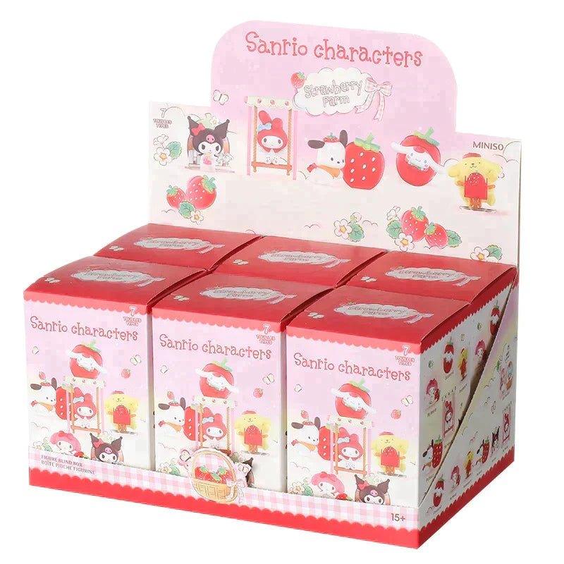 Sanrio Strawberry Farm Blind Box - In Kawaii Shop <span style="background-color:rgb(246,247,248);color:rgb(28,30,33);"> Sanrio Strawberry Farm Blind Box , blind box , miniso , Cinnamoroll, Kuromi, My Melody, Pochacco, Pompompurin, sanrio, Twin Stars , www.inkawaiishop.com </span>