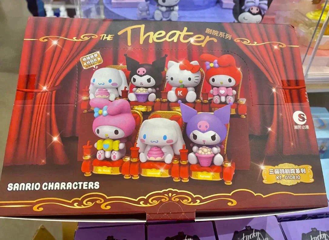 Sanrio The Theater Blind Box - In Kawaii Shop <span style="background-color:rgb(246,247,248);color:rgb(28,30,33);"> Sanrio The Theater Blind Box , blind box , pop mart , Cinnamoroll, Hello Kitty, Kuromi, My Melody, sanrio , www.inkawaiishop.com </span>
