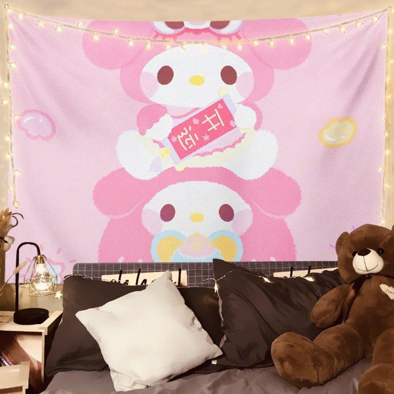 Sanrio Wall Cloth - In Kawaii Shop <span style="background-color:rgb(246,247,248);color:rgb(28,30,33);"> Sanrio Wall Cloth , Wall Cloth , InKawaiiShop , sanrio , www.inkawaiishop.com </span>