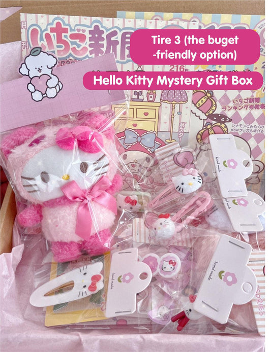 Daily Package-$27 hello kitty Mystery Box all packed and read to go! ➜ - In Kawaii Shop
