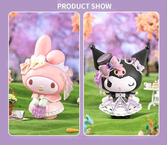 Sanrio My Melody & Kuromi Rose Party Large Figurines → - In Kawaii Shop