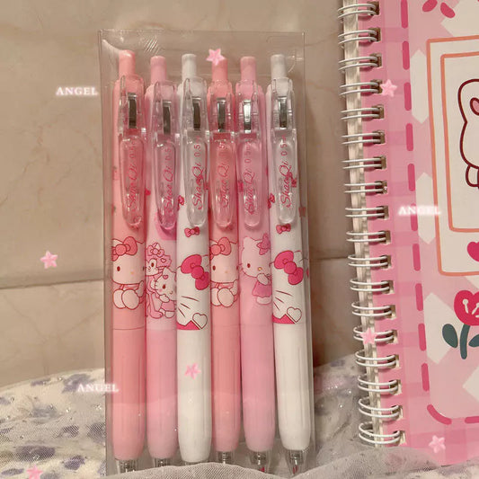 Hello Kitty Gel Pens Set (4pcs)