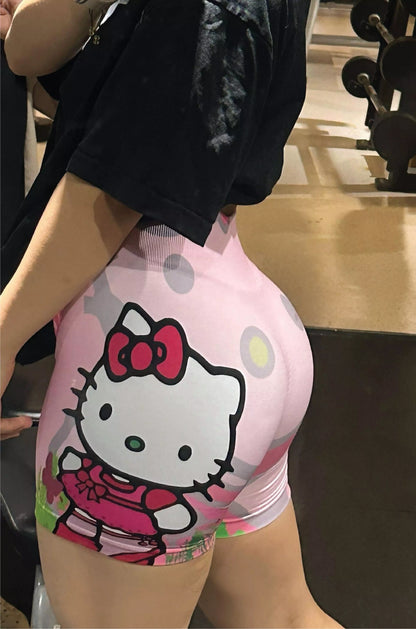 Hello Kitty Cute Workout Shorts