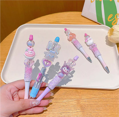 Handmade Glittering Sanrio Characters Ballpoint Pen