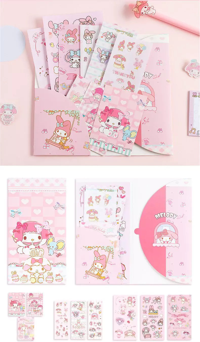 Sanrio Pastel Sticker Pack – DearMyLove Series