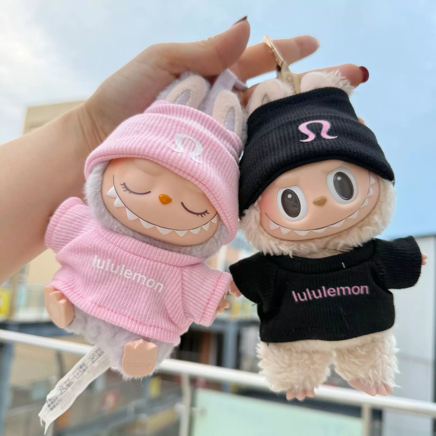 Lulu Lemon Outfit Set for Labubu