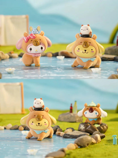 Sanrio Capybara Costume Flocked Blind Box