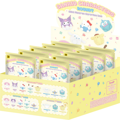 Sanrio Chubby Round Mini Figures Blind Bag (3 pcs per bag)