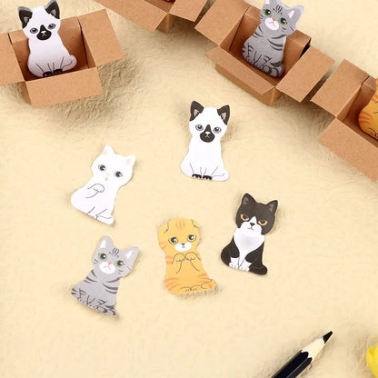 Kitty Peek-a-Box Sticky Notes