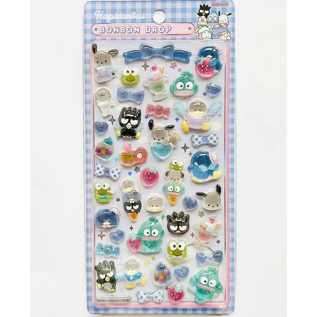 Sanrio Bonbon Drop Puffy Sticker Collection