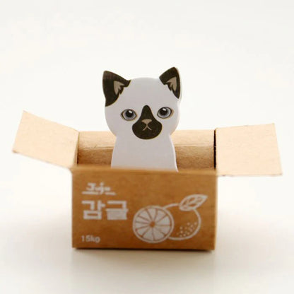 Kitty Peek-a-Box Sticky Notes
