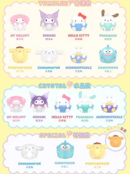 Sanrio Chubby Round Mini Figures Blind Bag (3 pcs per bag)