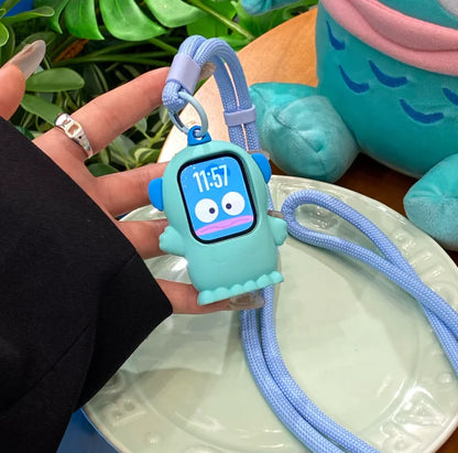 Sanrio Characters Silicone Apple Watch Protective Case with Lanyard