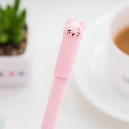 Kawaii Cat Gel Ink Pen
