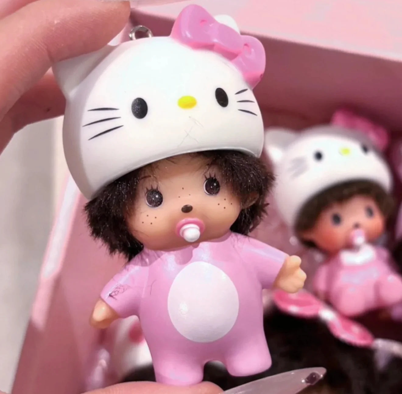 Monchichc Sweet Collectible Keychain Figure