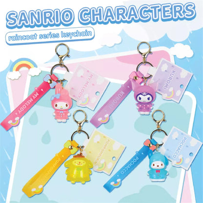 Sanrio Characters Raincoat Series Keychain