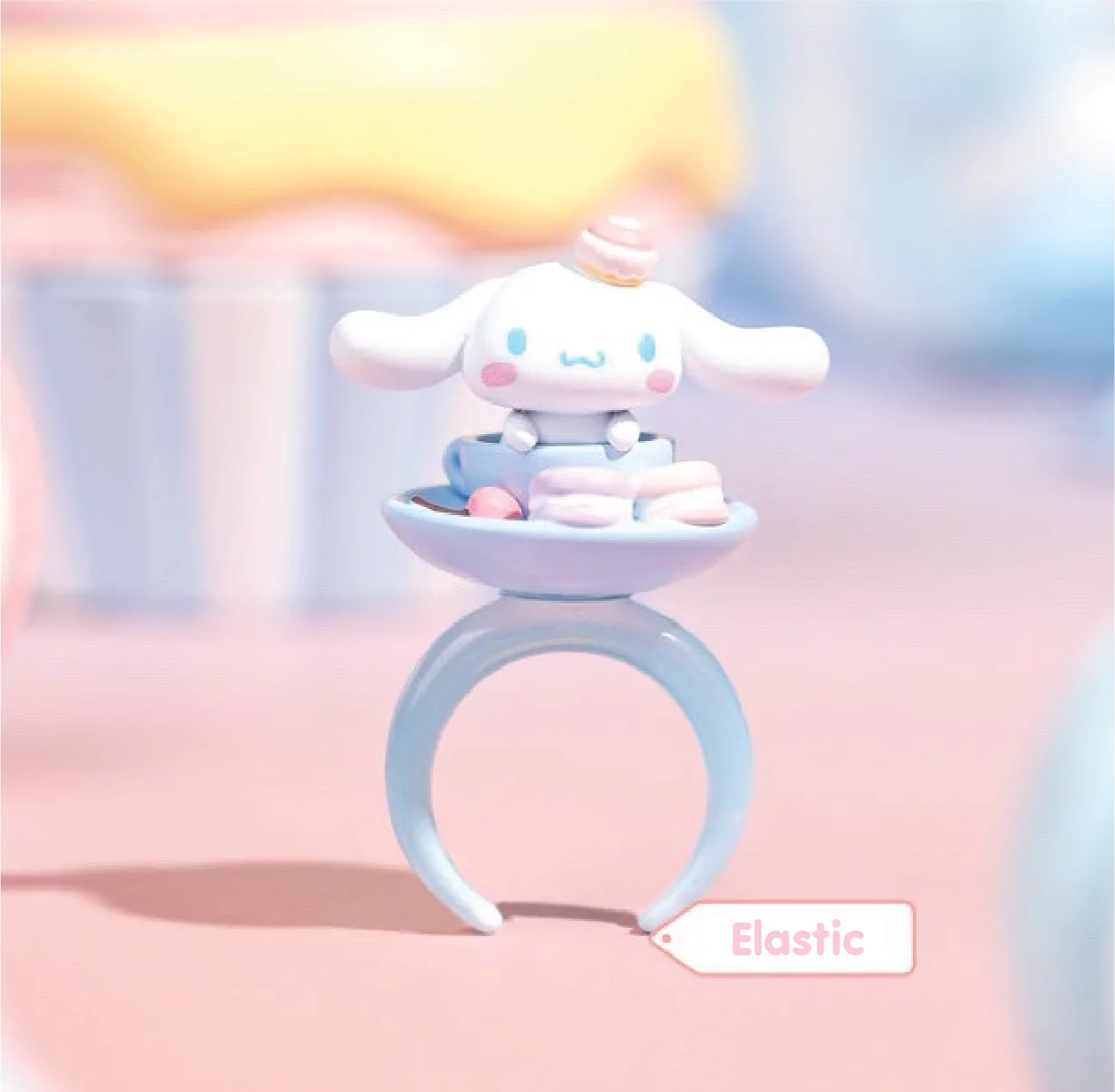 Cinnamorll Cupcake Ring Surprise Toy