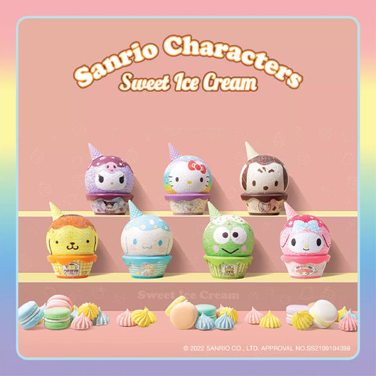 Sanrio Character Sweet Ice Cream Puzzle Blindbox