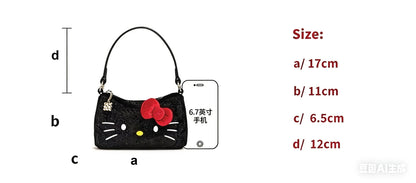 Hello Kitty Luxe Mini Pillow Bag