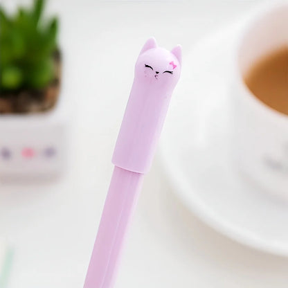 Kawaii Cat Gel Ink Pen