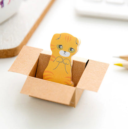 Kitty Peek-a-Box Sticky Notes