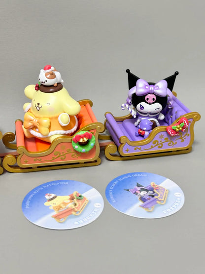 Sanrio Characters Winter Sleigh Adventure Blind Box