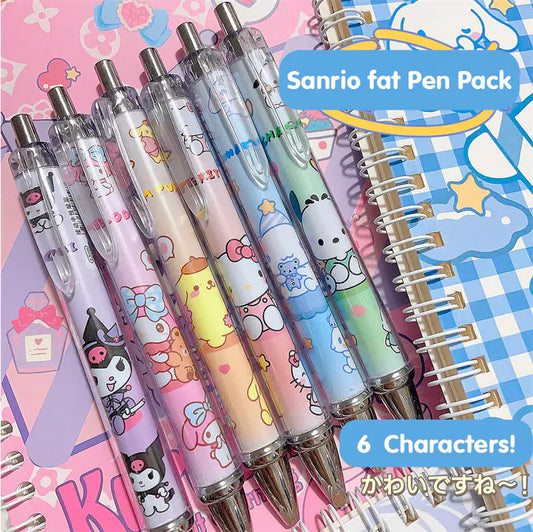Sanrio Fat Pen Pack