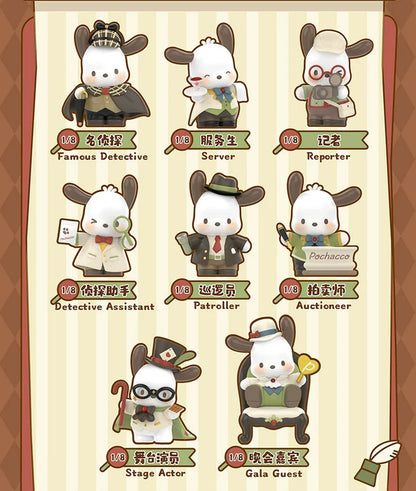 Pochacco Diamond Detective Series Collectible Figure Blind Box