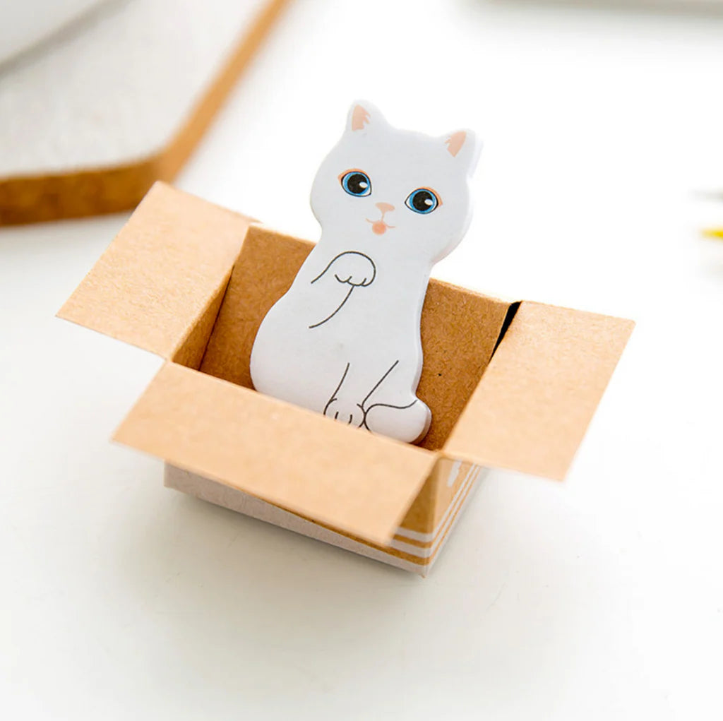Kitty Peek-a-Box Sticky Notes