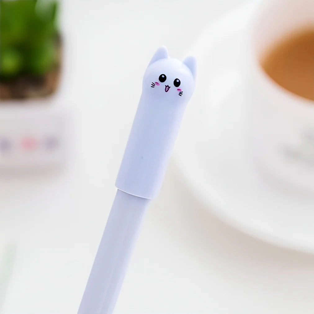 Kawaii Cat Gel Ink Pen