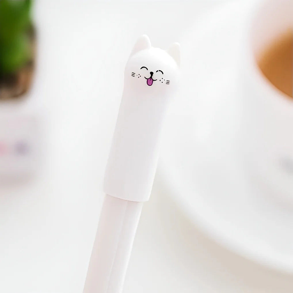 Kawaii Cat Gel Ink Pen