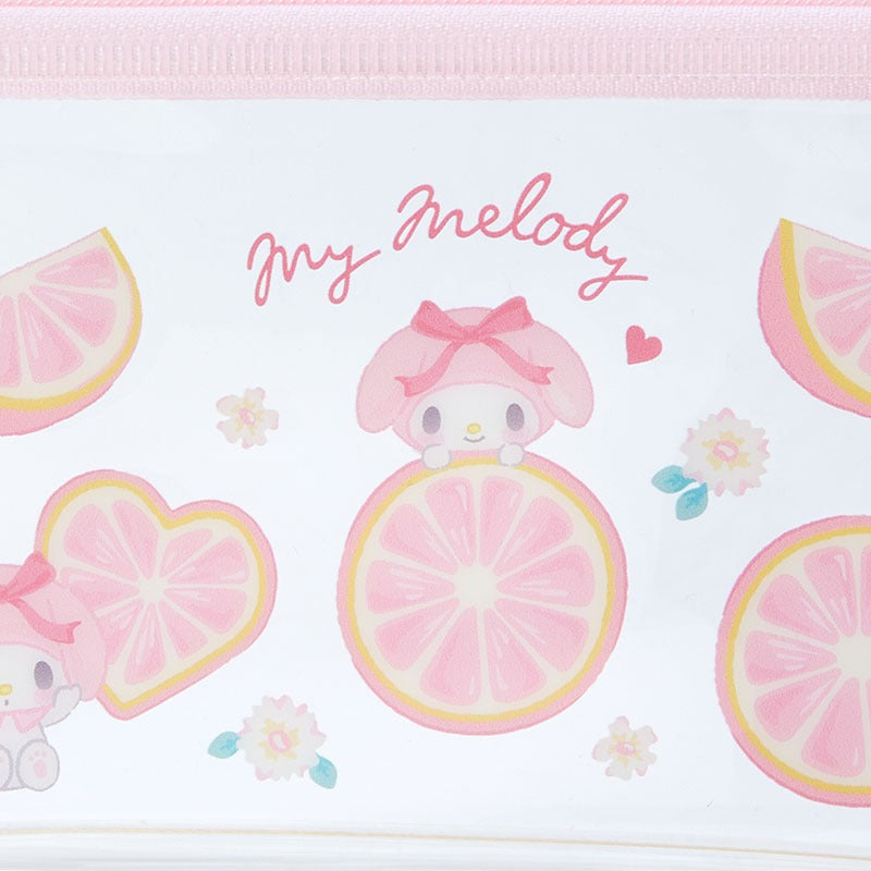 Sanrio Fruit Clear Storage Pencil Case