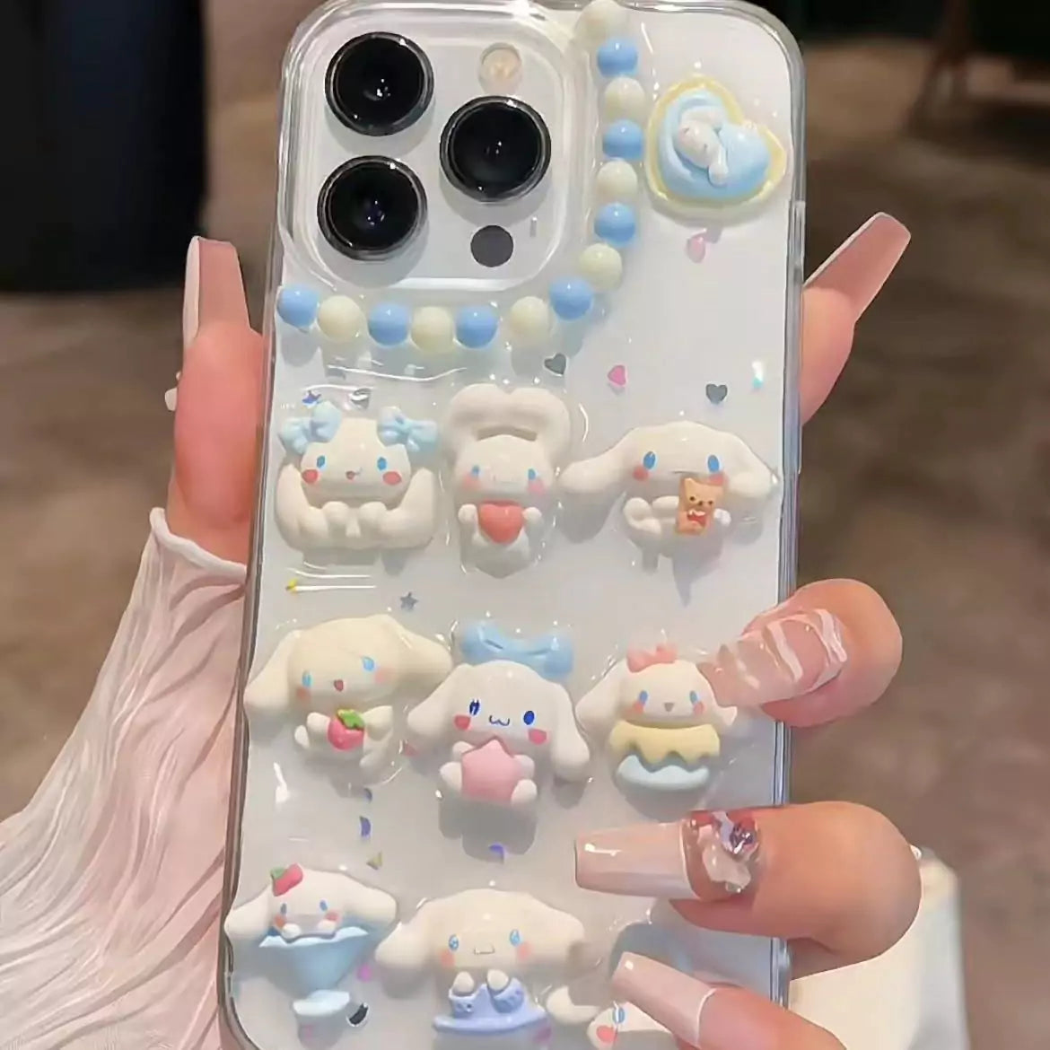 Cinnamoroll 3D Character Phone Case